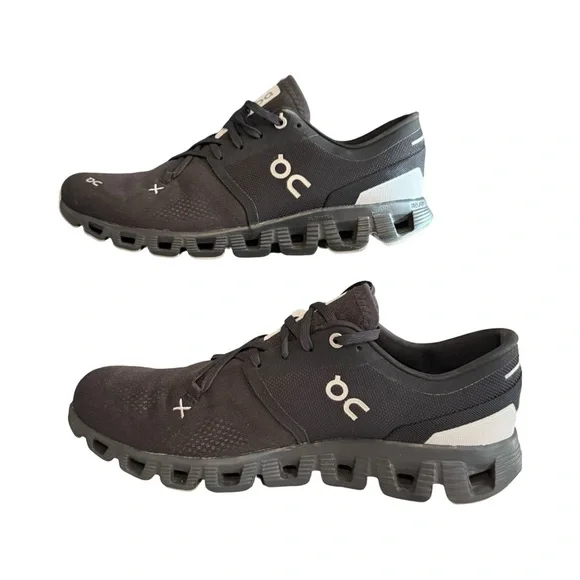 On Running Men's Cloud X 3 Shoes - Black up - Picture 4 of 7
